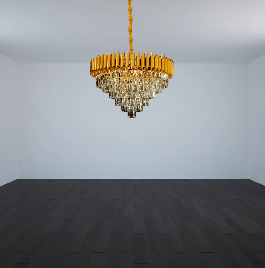 B&B Golden Glow Chandelier
