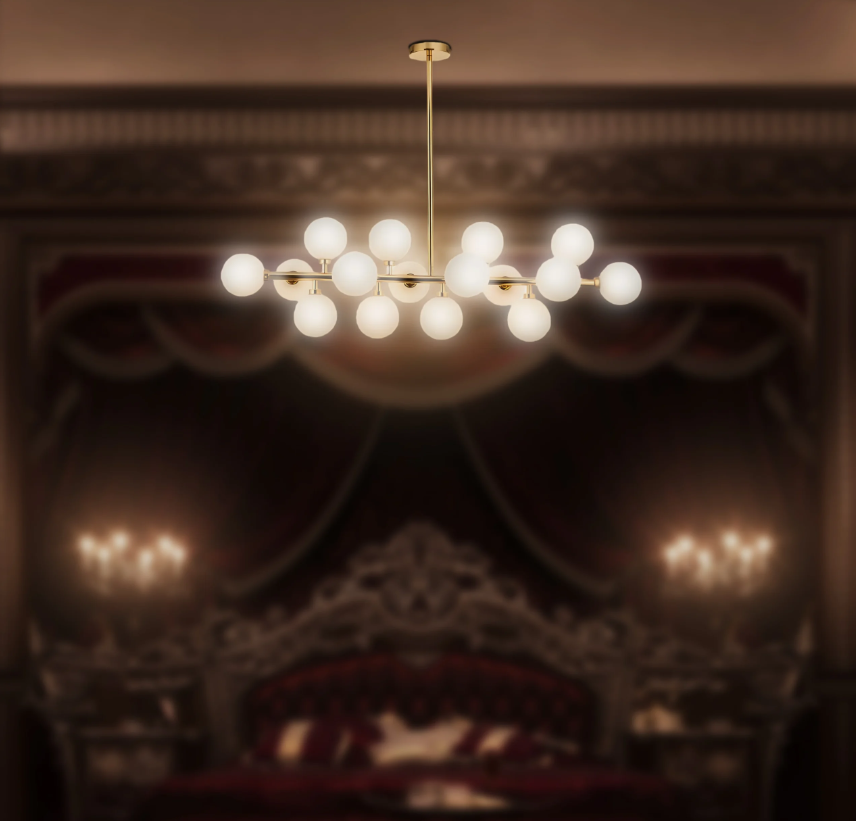 B&B Opulent Glow Chandelier