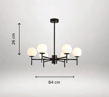 B&B Modern Globe Bubble Chandelier - Bliss and Birch