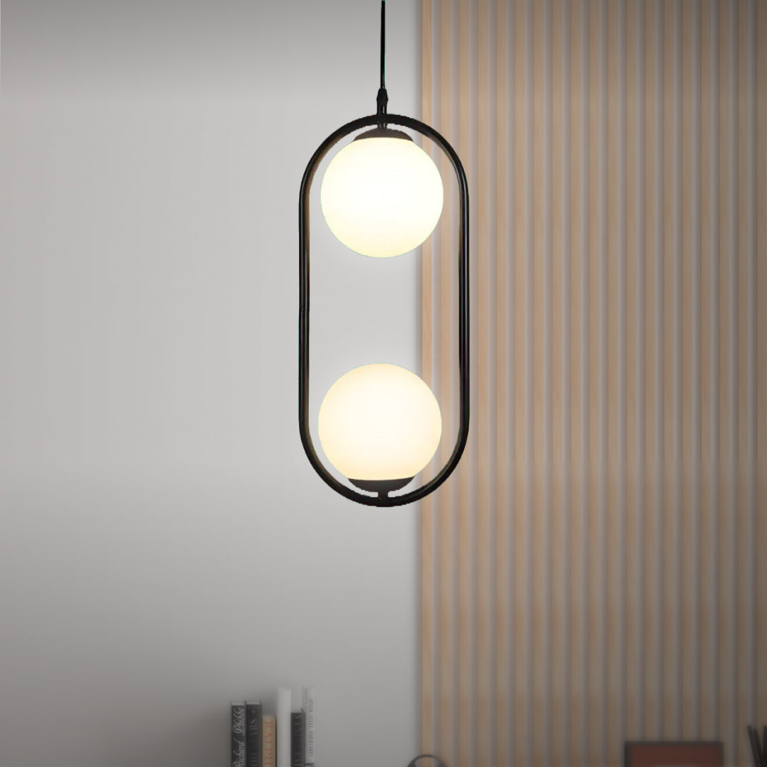 B&B Capsule Double Hanging Light