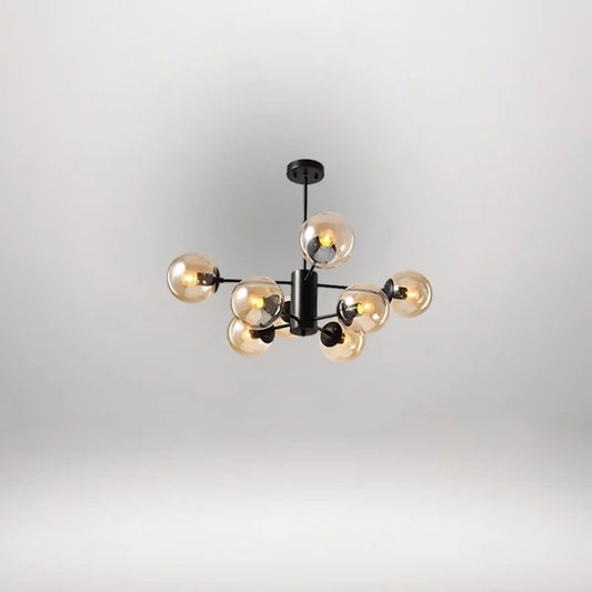 B&B Monochrome Elegance Chandelier - Bliss and Birch