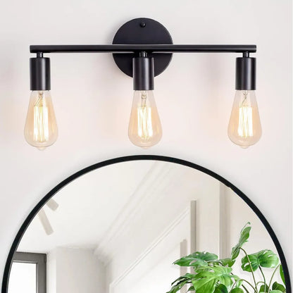 B&B Triad Noir Bath Wall Lamp - Bliss and Birch