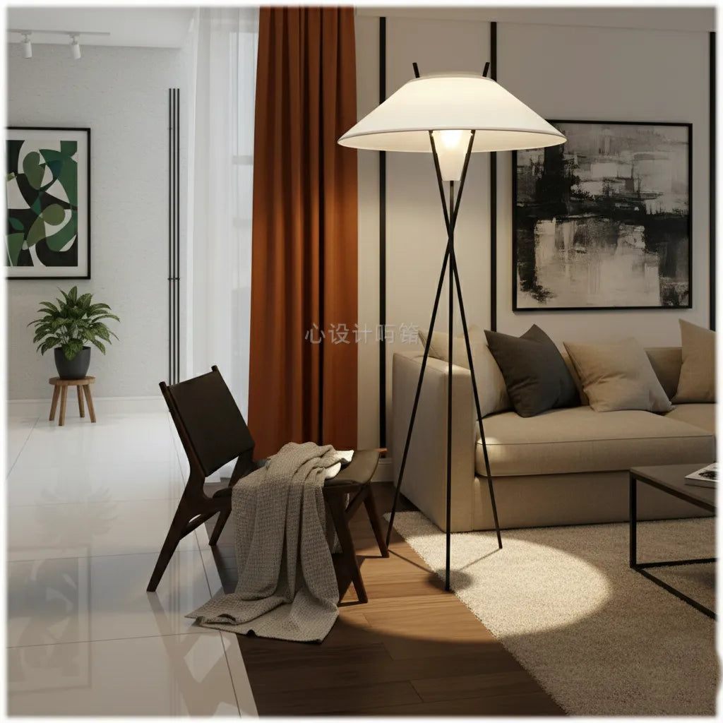 B&B TriArc Ambient Tripod Floor Lamp - Bliss and Birch