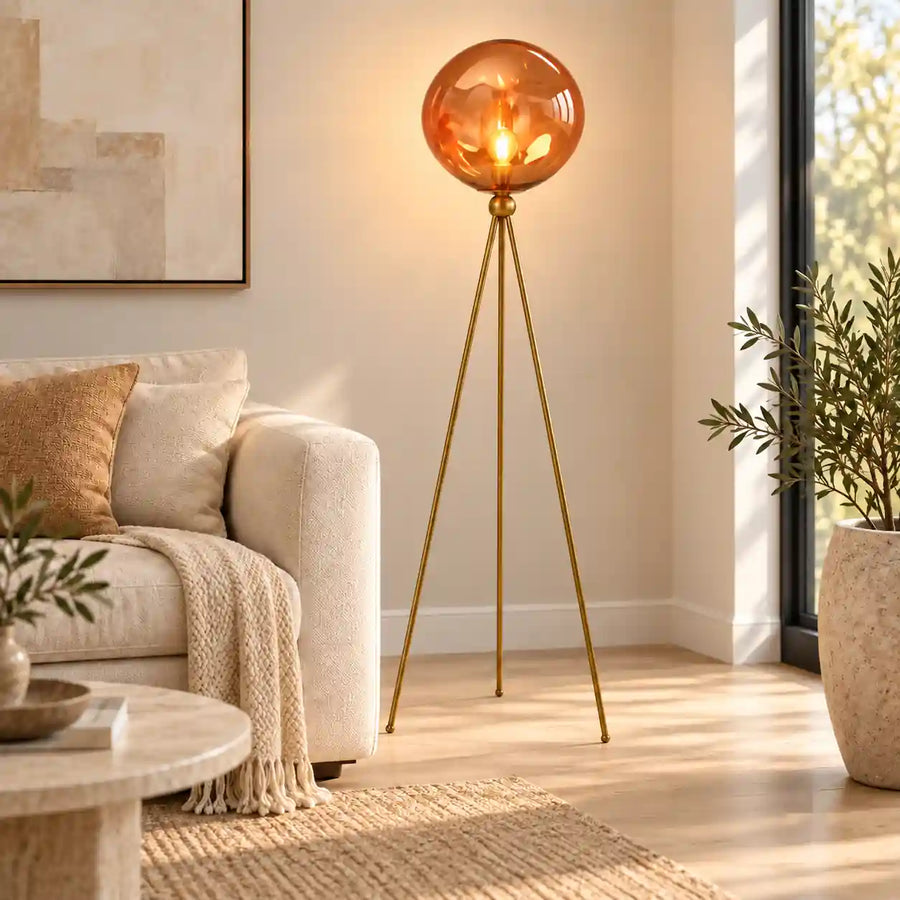 Daytime natural sunlight view of fixture turned off