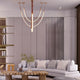 B&B Buckle Up Leather Chandelier