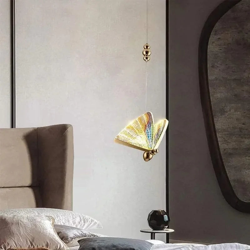 B&B Butterfly of Paradise Hanging Light (Single Piece)