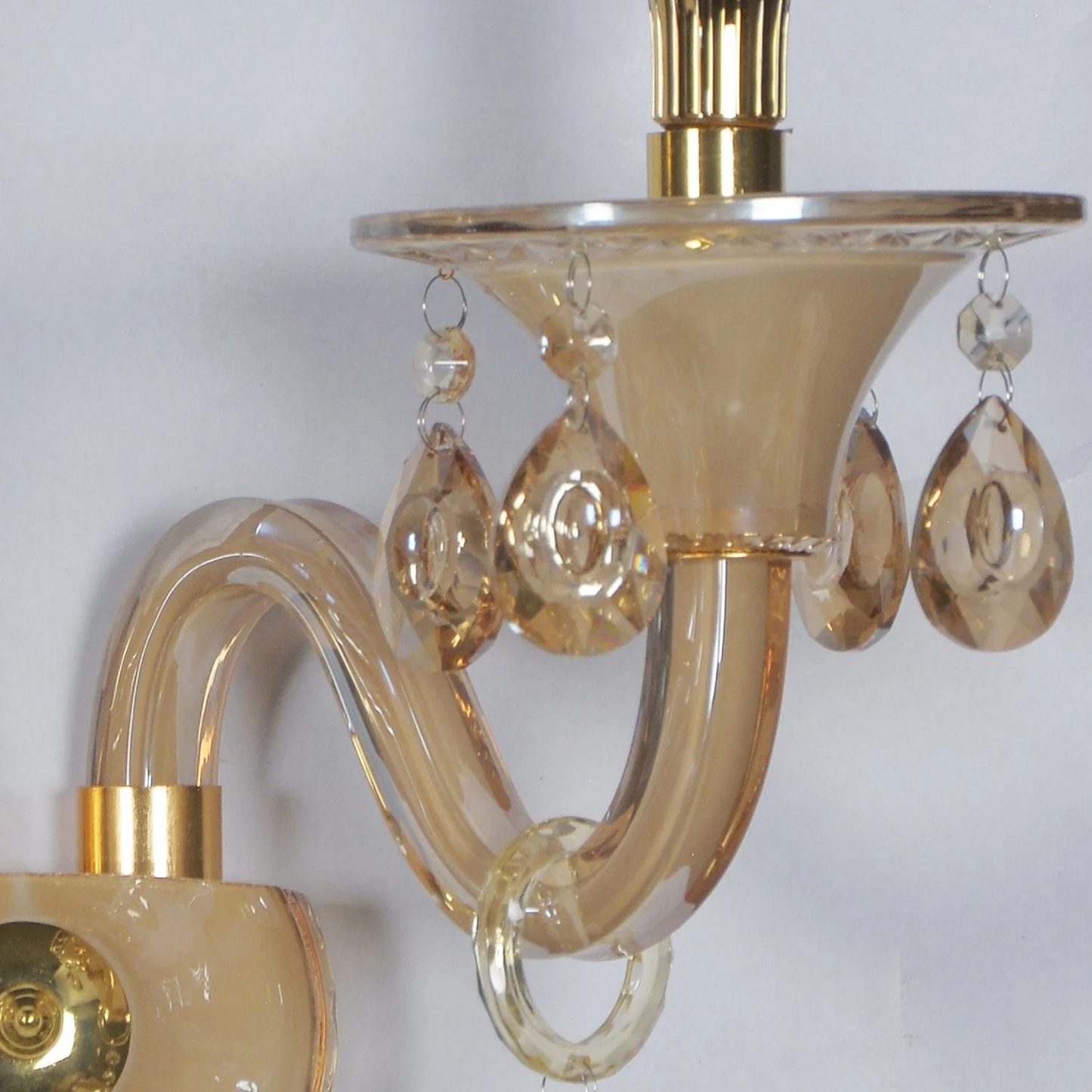 B&B Classic Amber Wall Light