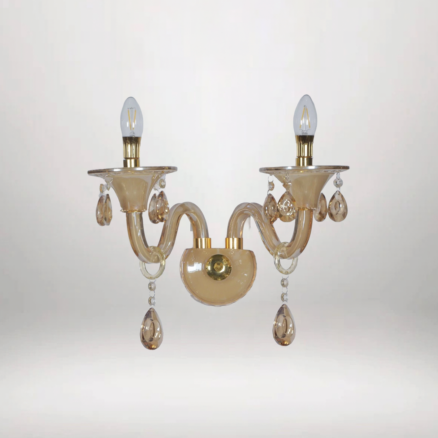 B&B Classic Amber Wall Light
