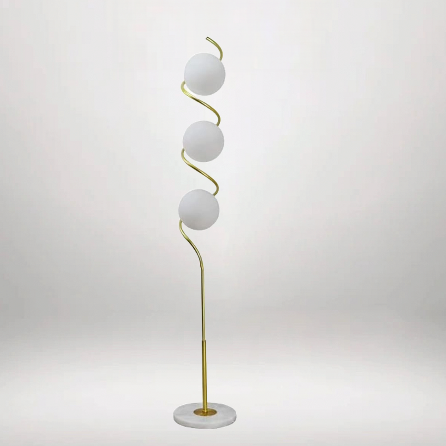 B&B Creative Spiral Floor Lamp