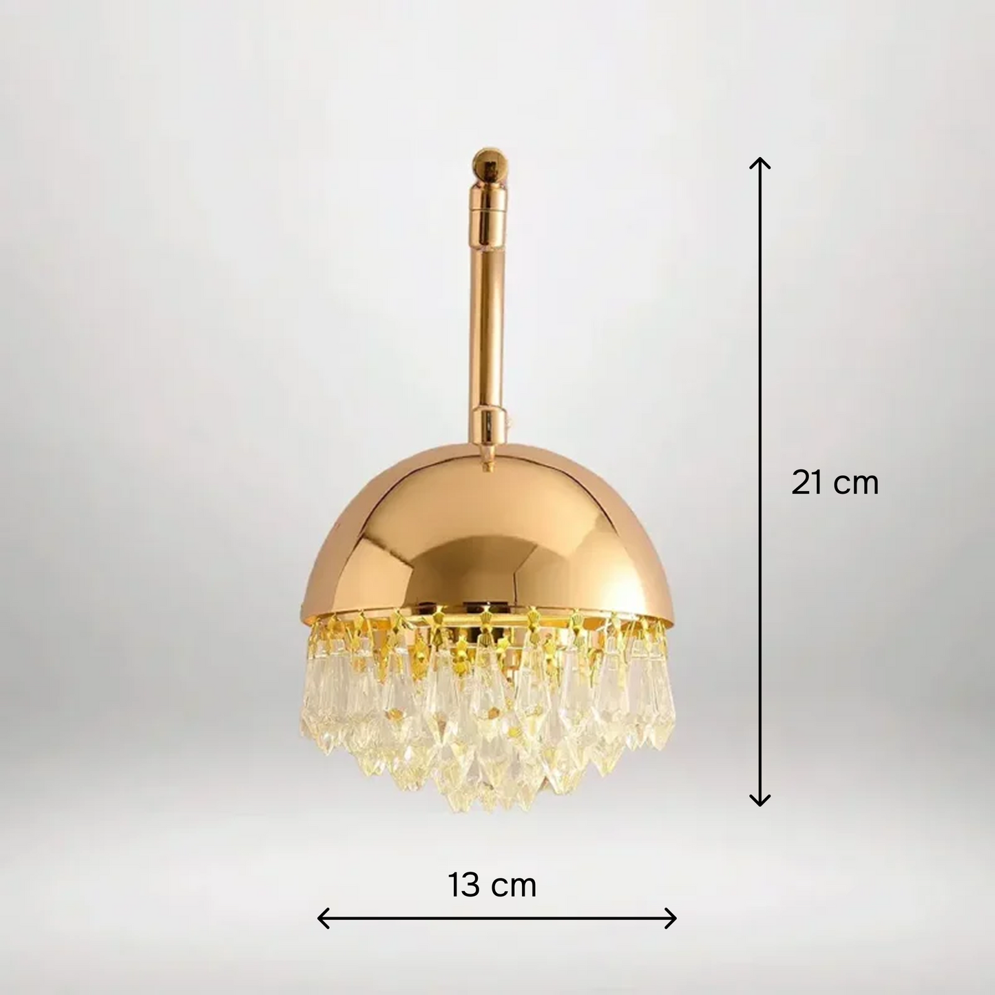 B&B Crystal  Wall Light