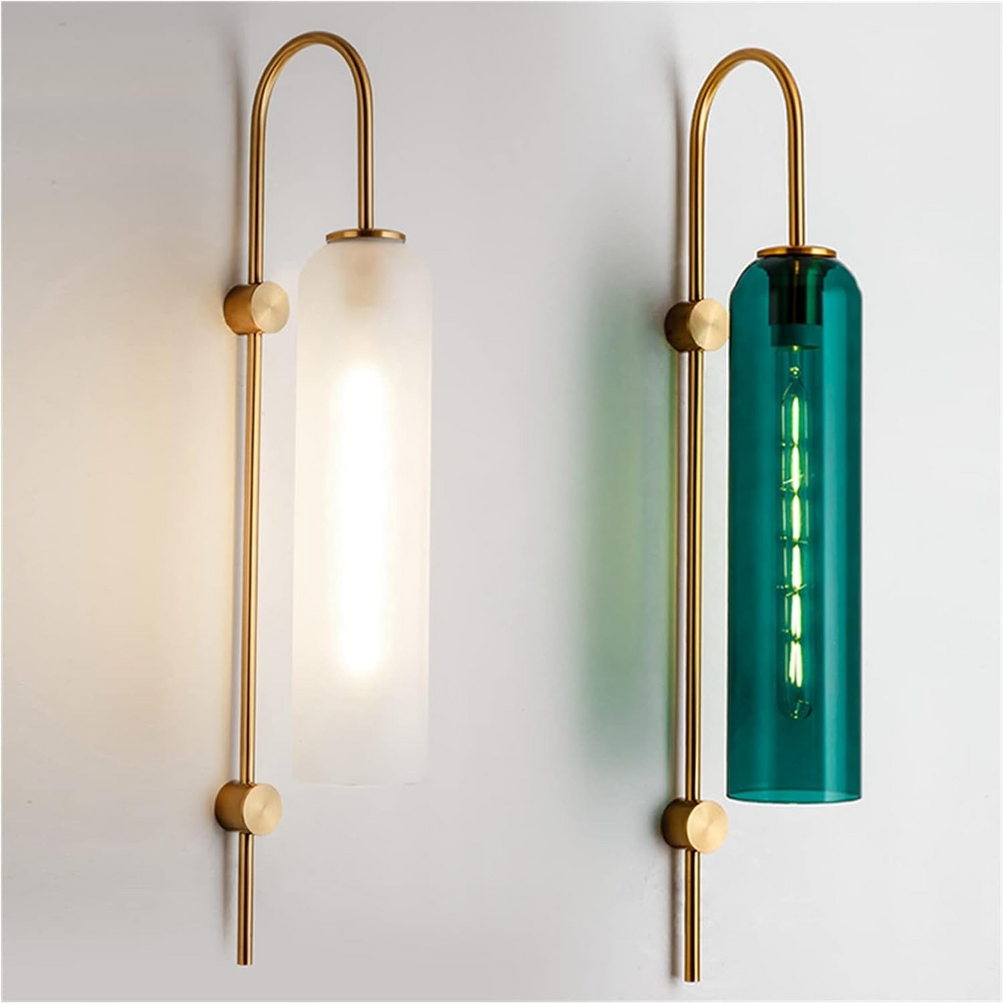 B&B Designer Sunset Glass Wall Light