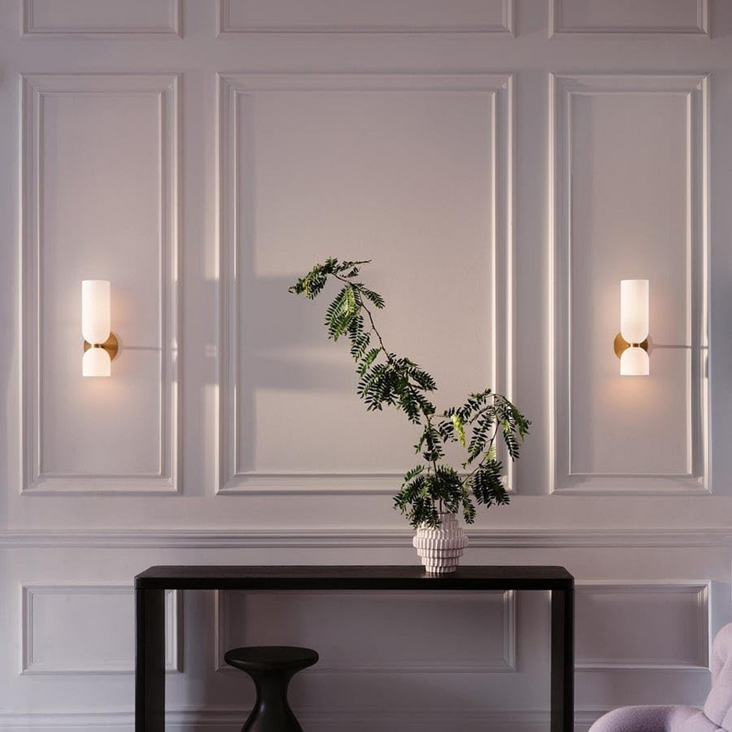 B&B Double Head Glass Wall Lamp LED Sconce