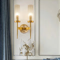 B&B Dual Modern Cylindrical Glass Light - Bliss and Birch
