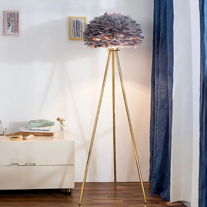 B&B Feather Floor Lamp - Bliss and Birch