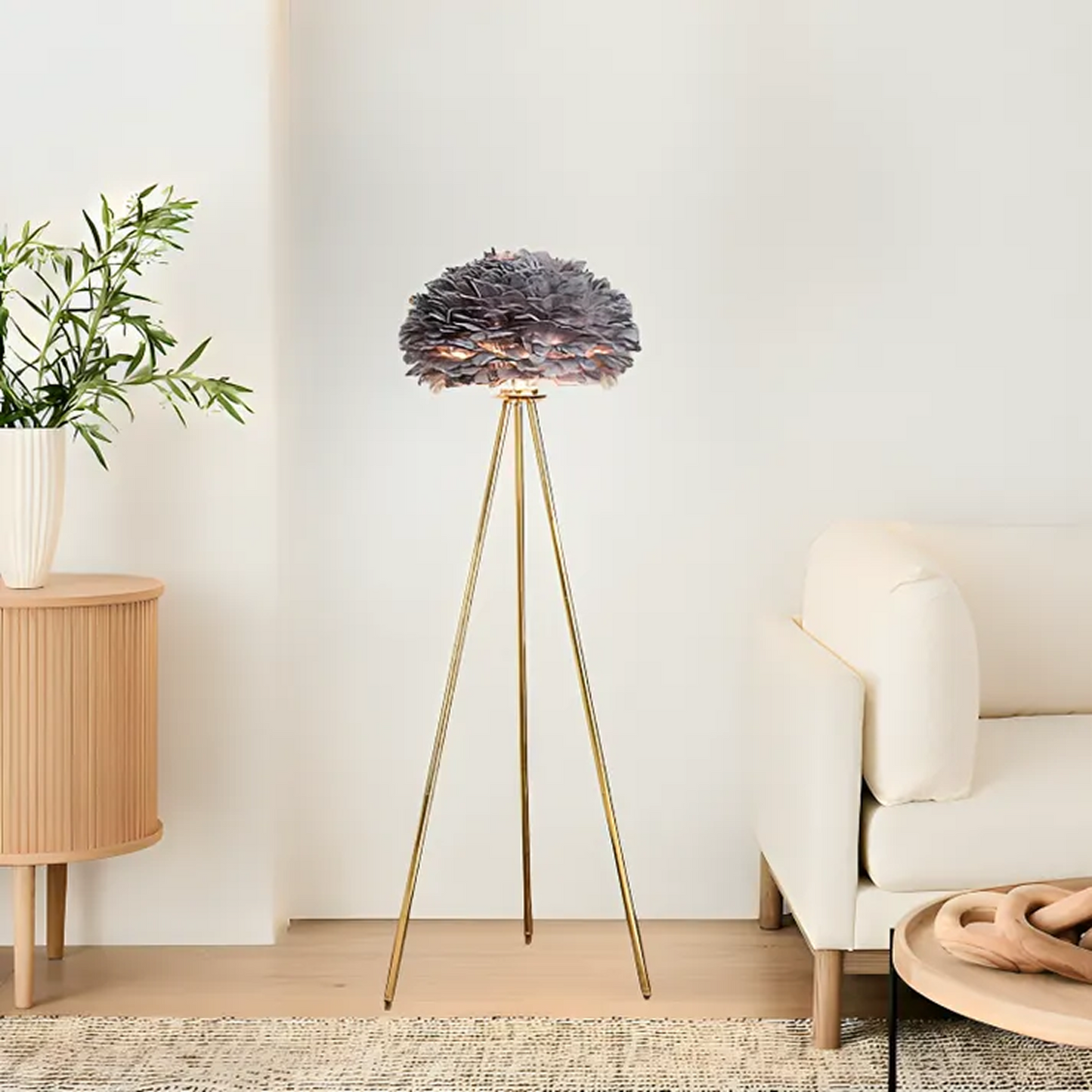 B&B Feather Floor Lamp