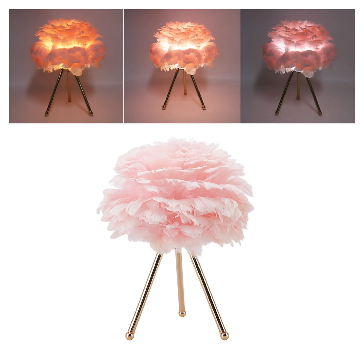 B&B Feather Leaf Table Lamp