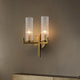 B&B Fluted Glass Wall Light
