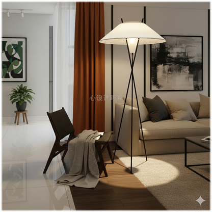 B&B TriArc Ambient Tripod Floor Lamp