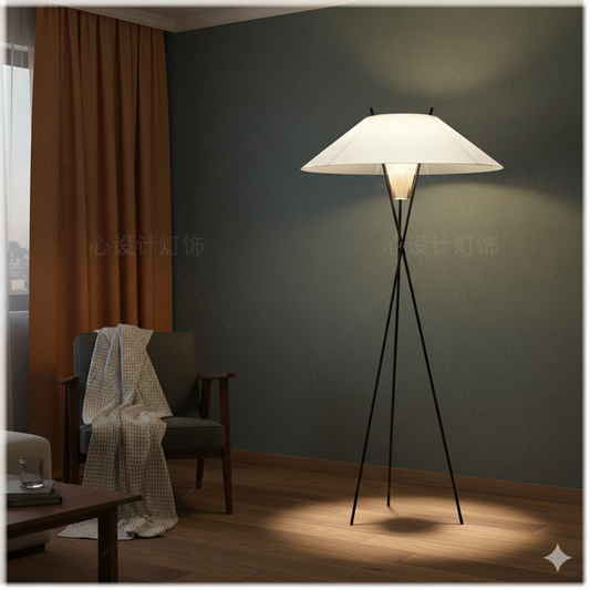 B&B TriArc Ambient Tripod Floor Lamp