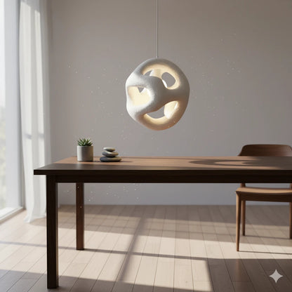 B&B Orbit Marble & Brass Wall Sconce | Luxury Round LED Light