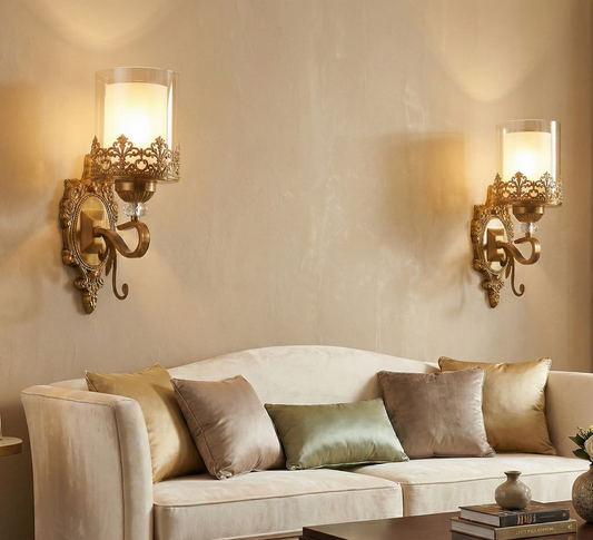 B&B Antique Style Wall Sconce Lamp (Pack of 2) - Bliss and Birch