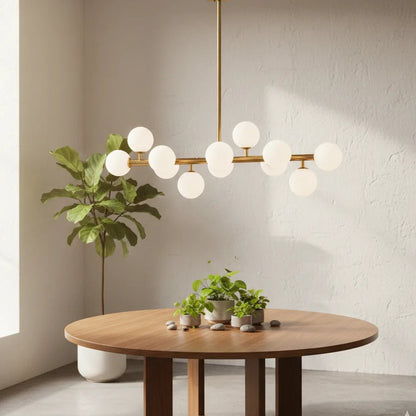 B&B Glass Modern Design Hanging Light - Bliss and Birch