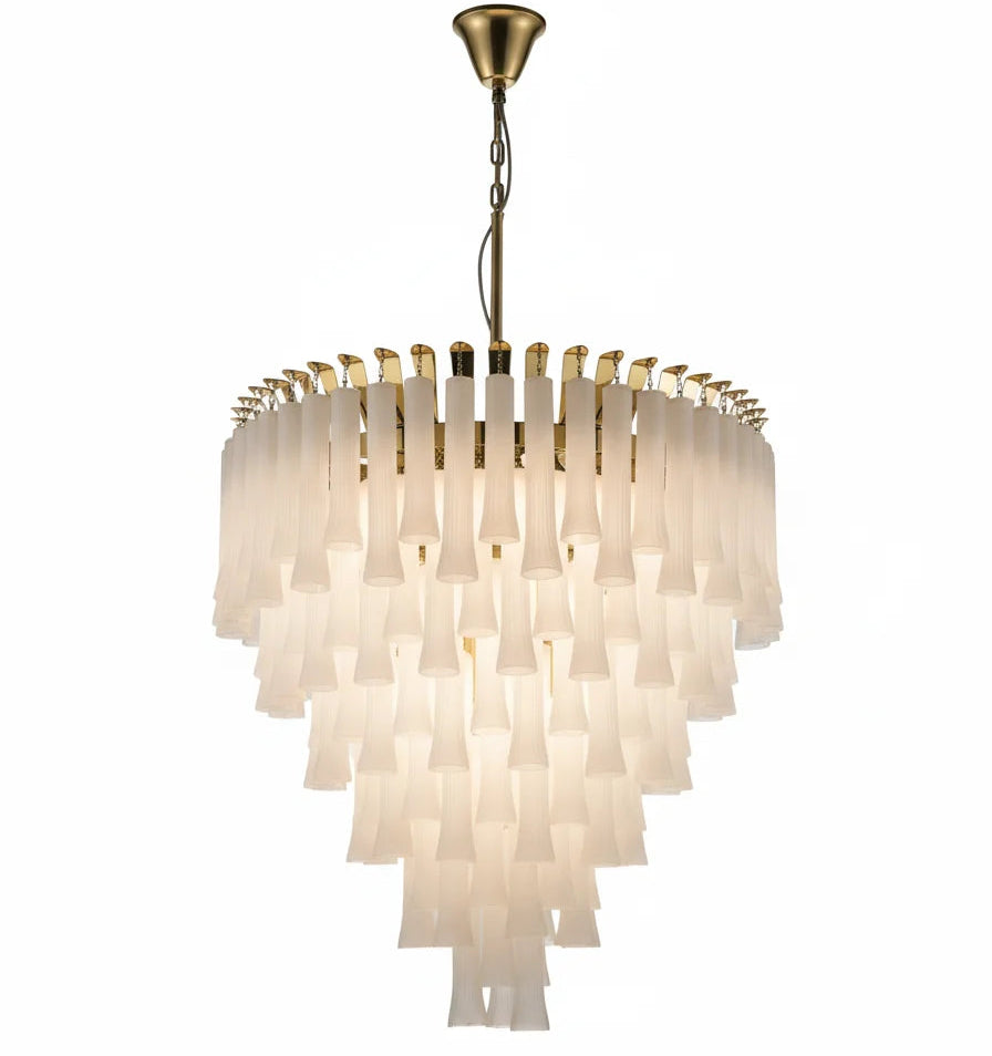 B&B Aurelia Cascade Glass Chandelier | Blend of luxury and artistry