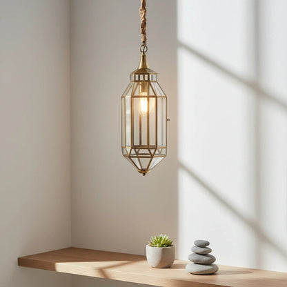 B&B Foyer Lantern Pendant Hanging Light - Bliss and Birch