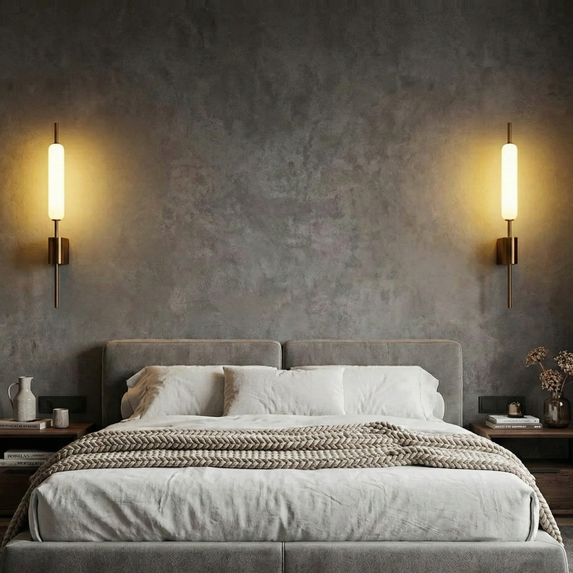 Modern Linea Vertical Sconce - Bliss and Birch