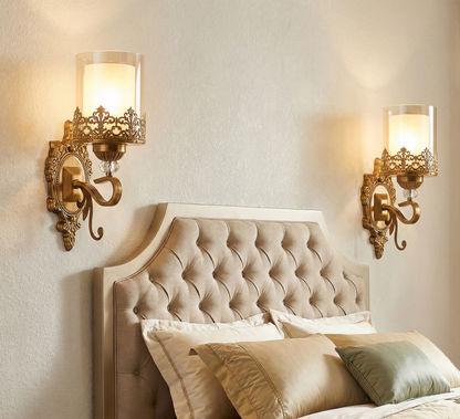 B&B Antique Style Wall Sconce Lamp (Pack of 2) - Bliss and Birch