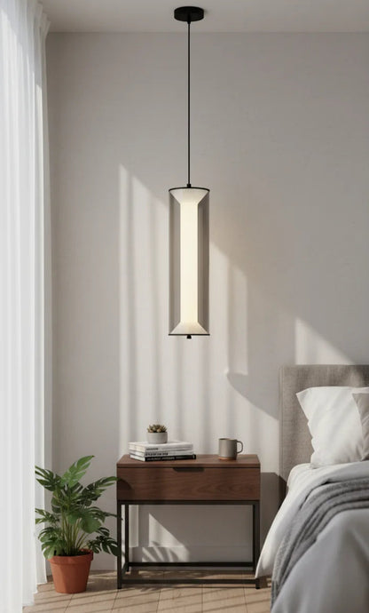 B&B Lumos Cylora Glass Pendant Light | Minimal Modern Design