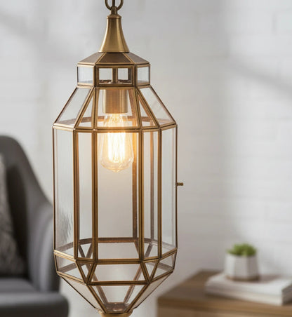 B&B Foyer Lantern Pendant Hanging Light - Bliss and Birch