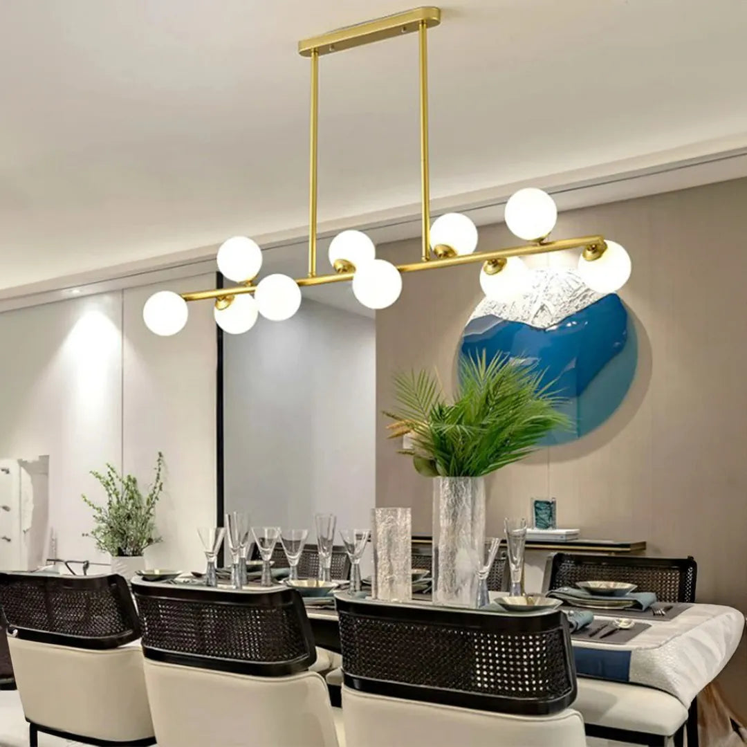 B&B Glass Modern Design Hanging Light