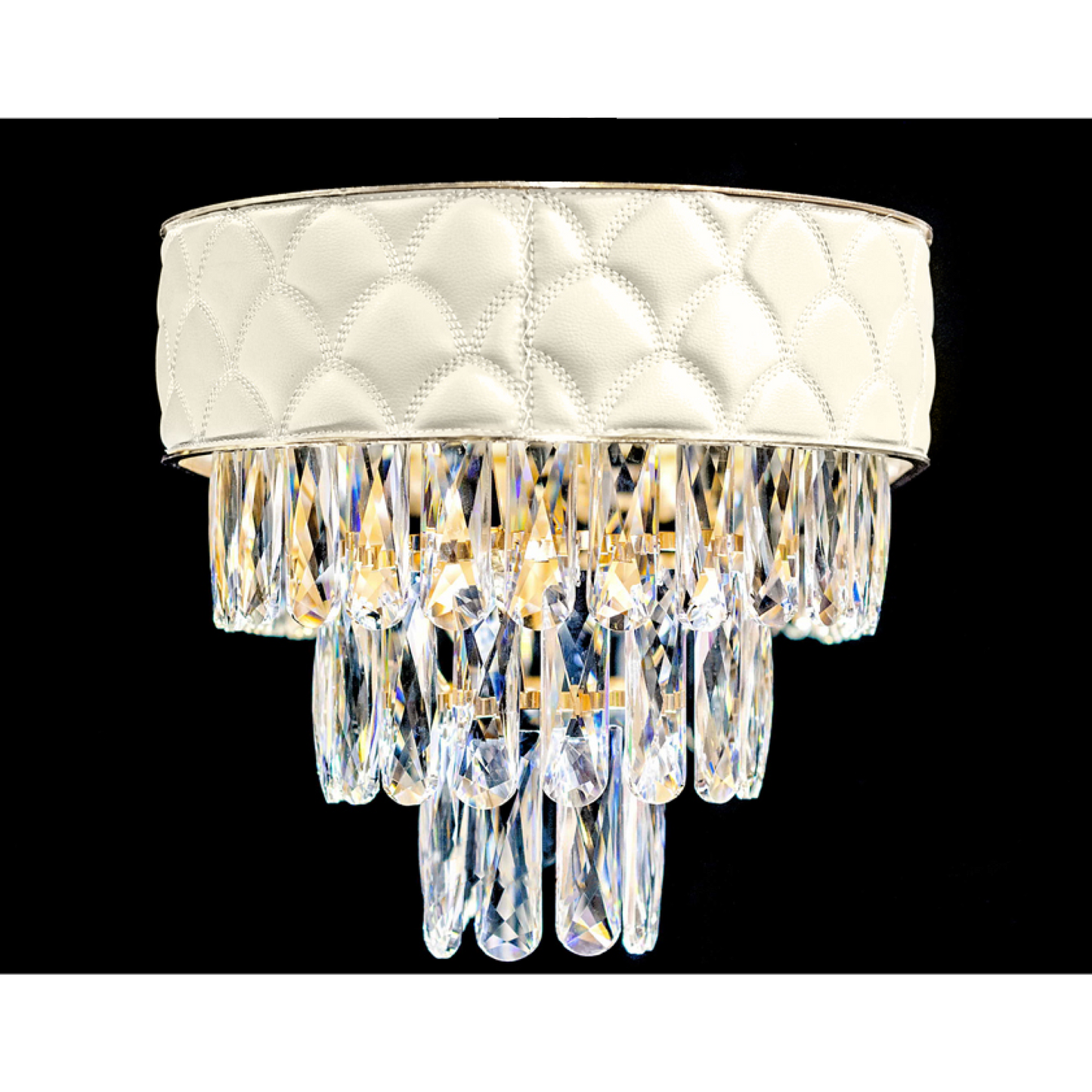 B&B Glimmer Veil Rose Gold Wall Light