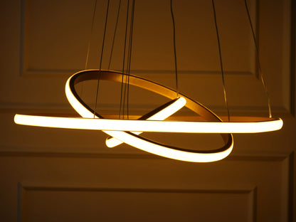 B&B 3 Rings Ceiling Hanging Chandelier