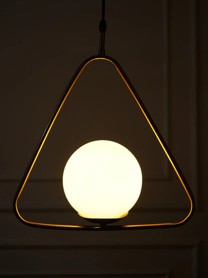B&B Globe in Triangle Shape Hanging Light (Pack of 2)