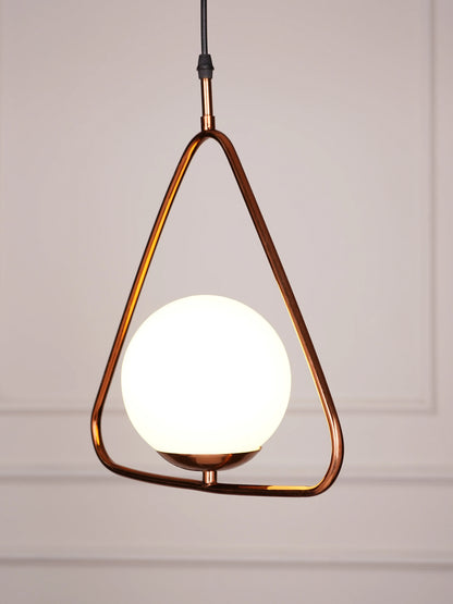 B&B Globe in Triangle Shape Hanging Light (Pack of 2)