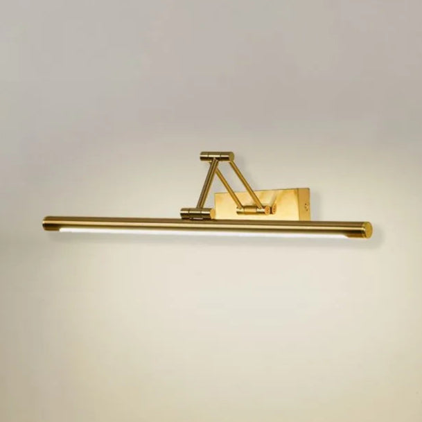 B&B Premium Gold Adjustable LED Mirror Light - Bliss and Birch