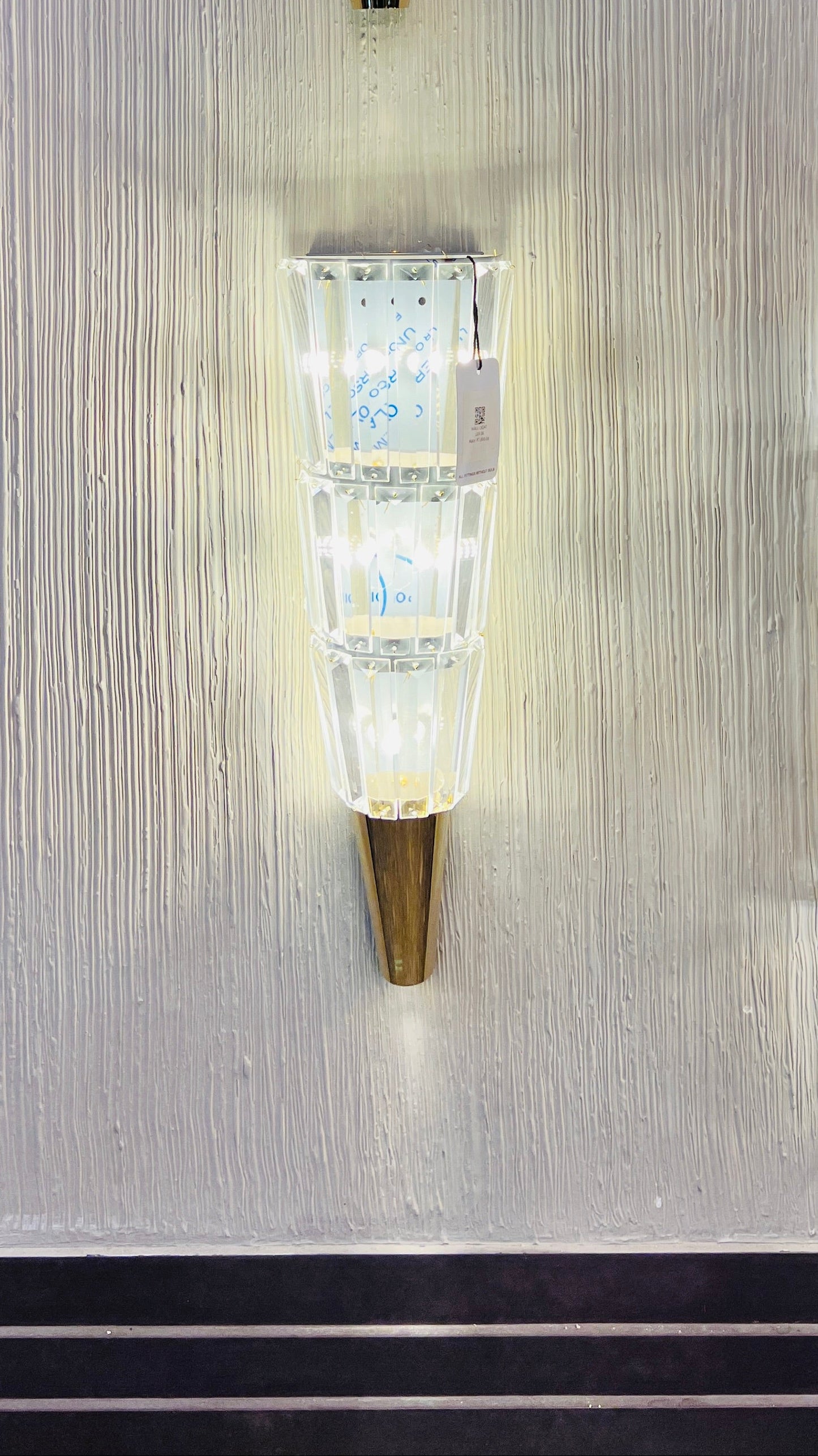 B&B Aurora Luxe Crystal Wall Sconce