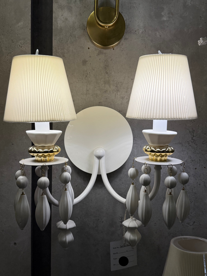 B&B Celeste Classic Dual Arm Wall Light | Bliss and Birch