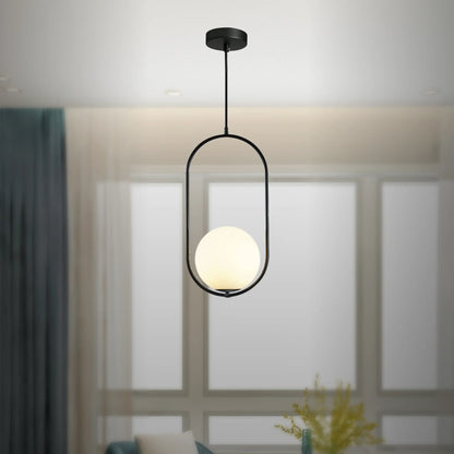 B&B Capsule Shape Hanging Light - Bliss and Birch
