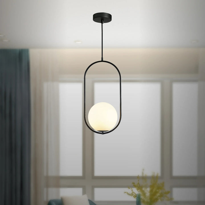 B&B Capsule Shape Hanging Light - Bliss and Birch