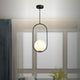 B&B Capsule Shape Hanging Light