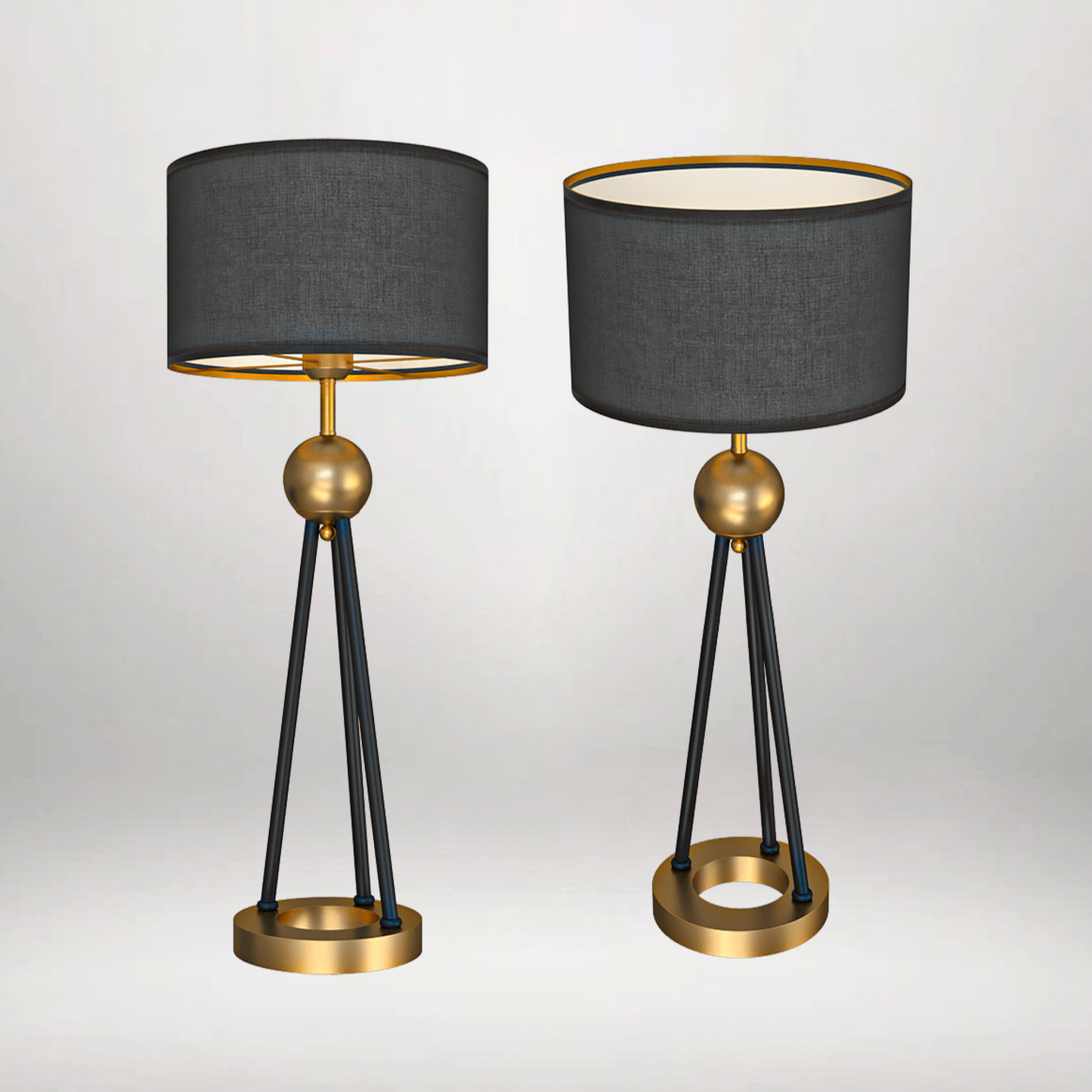 B&B Luxury Unique Modern Decorative Table Lamp