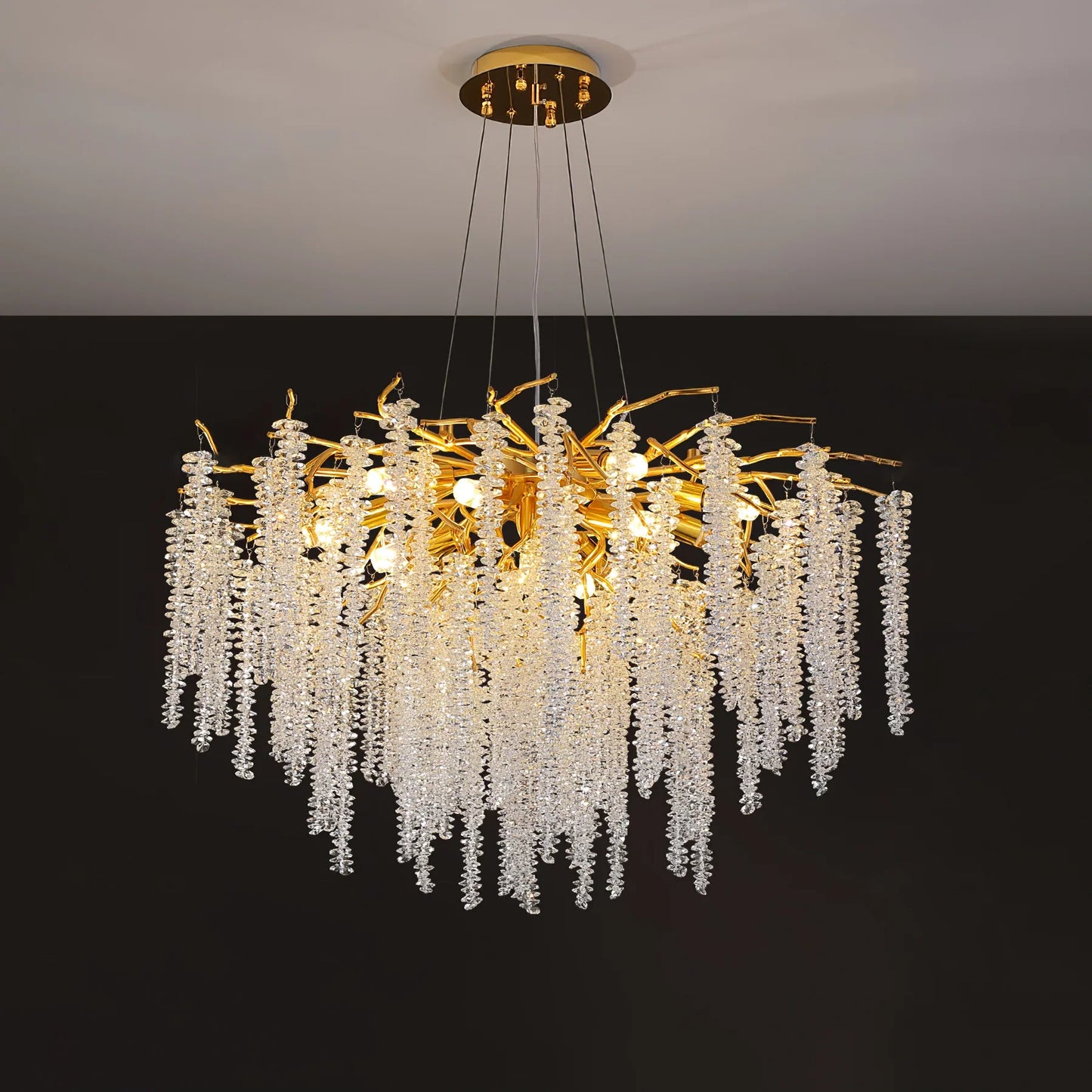 B&B Majestic Crystal-C Chandelier