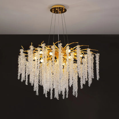 B&B Majestic Crystal-C Chandelier - Bliss and Birch