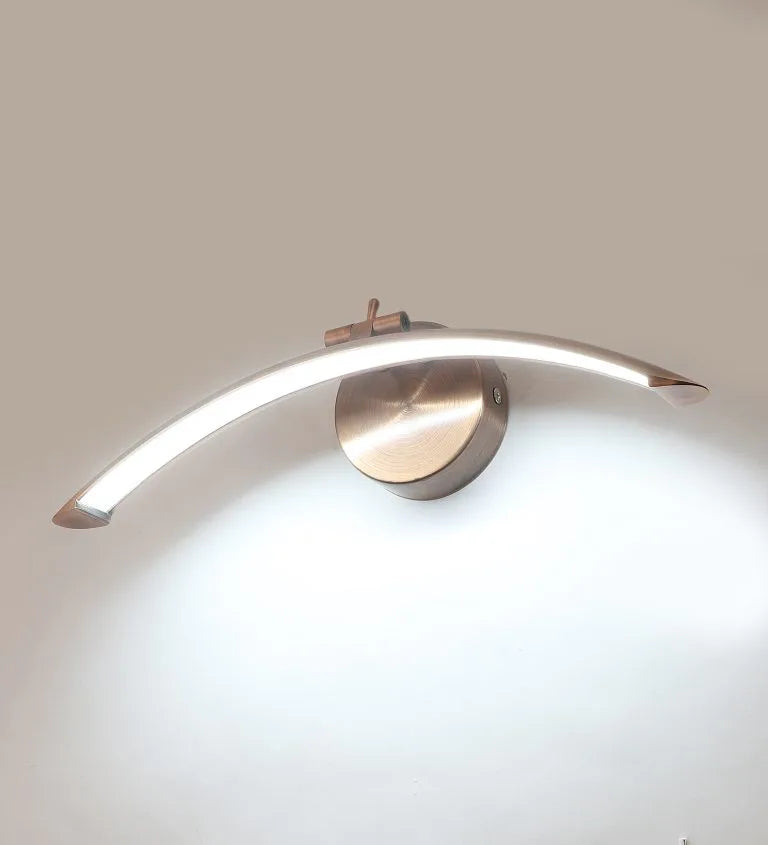 B&B Contemporary Curved LED Wall Light