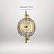 B&B Modern Design Home Decorative Wall Mount Lamp Light - Amber