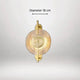 B&B Modern Design Home Decorative Wall Mount Lamp Light - Gold