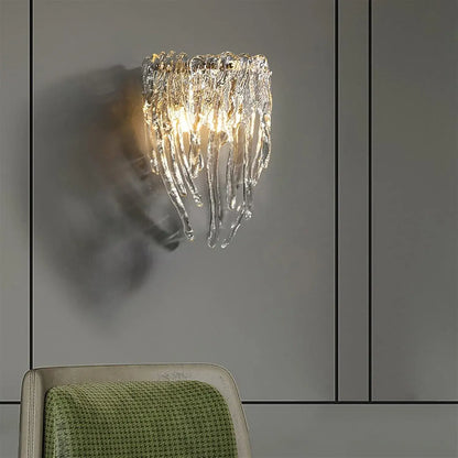 B&B Modern Glass Wall Light - Bliss and Birch
